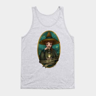 Green witch Tank Top